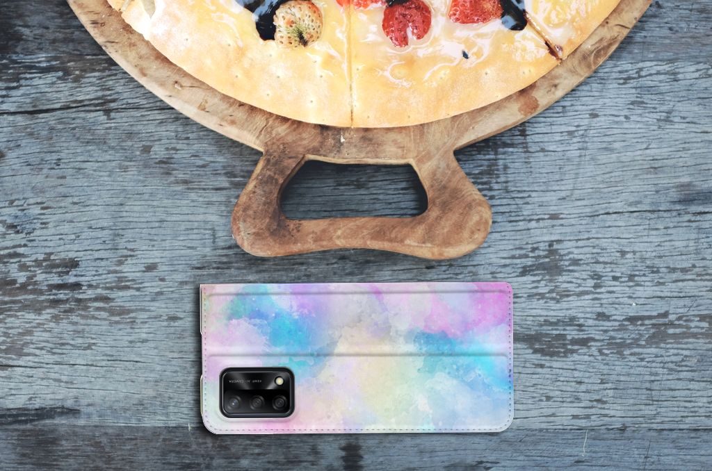 Bookcase OPPO A74 4G Watercolor Light - B2C Telecom