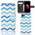 iPhone 7 | 8 | SE (2020) | SE (2022) Telefoon Hoesje Zigzag Blauw