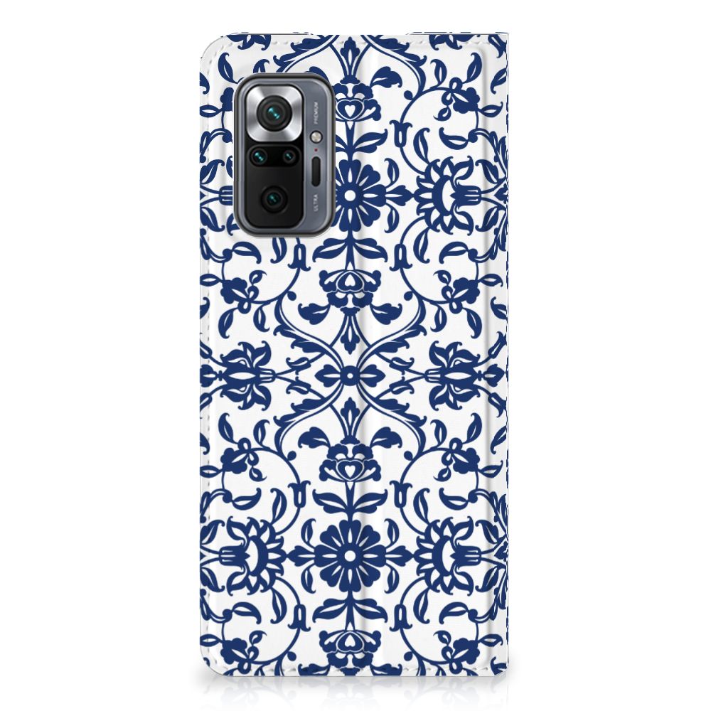 Xiaomi Redmi Note 10 Pro Smart Cover Flower Blue - B2C Telecom