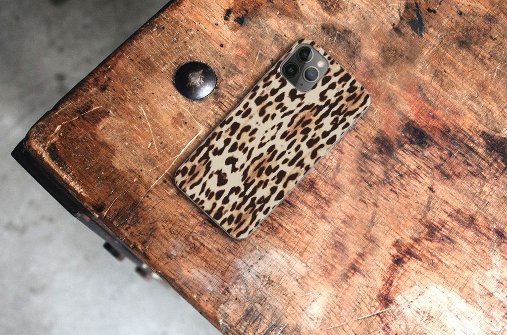 Apple iPhone 11 Pro TPU Hoesje Leopard