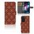 Motorola Edge 30 Pro Telefoon Hoesje Batik Brown