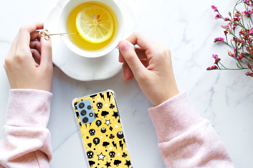 Extreme Case Samsung Galaxy A73 Punk Geel B2C Telecom