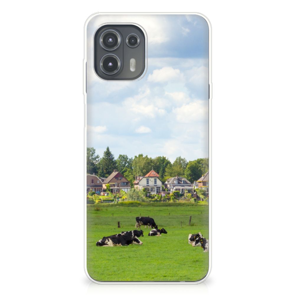 Motorola Edge 20 Lite TPU Hoesje Koeien B2C Telecom