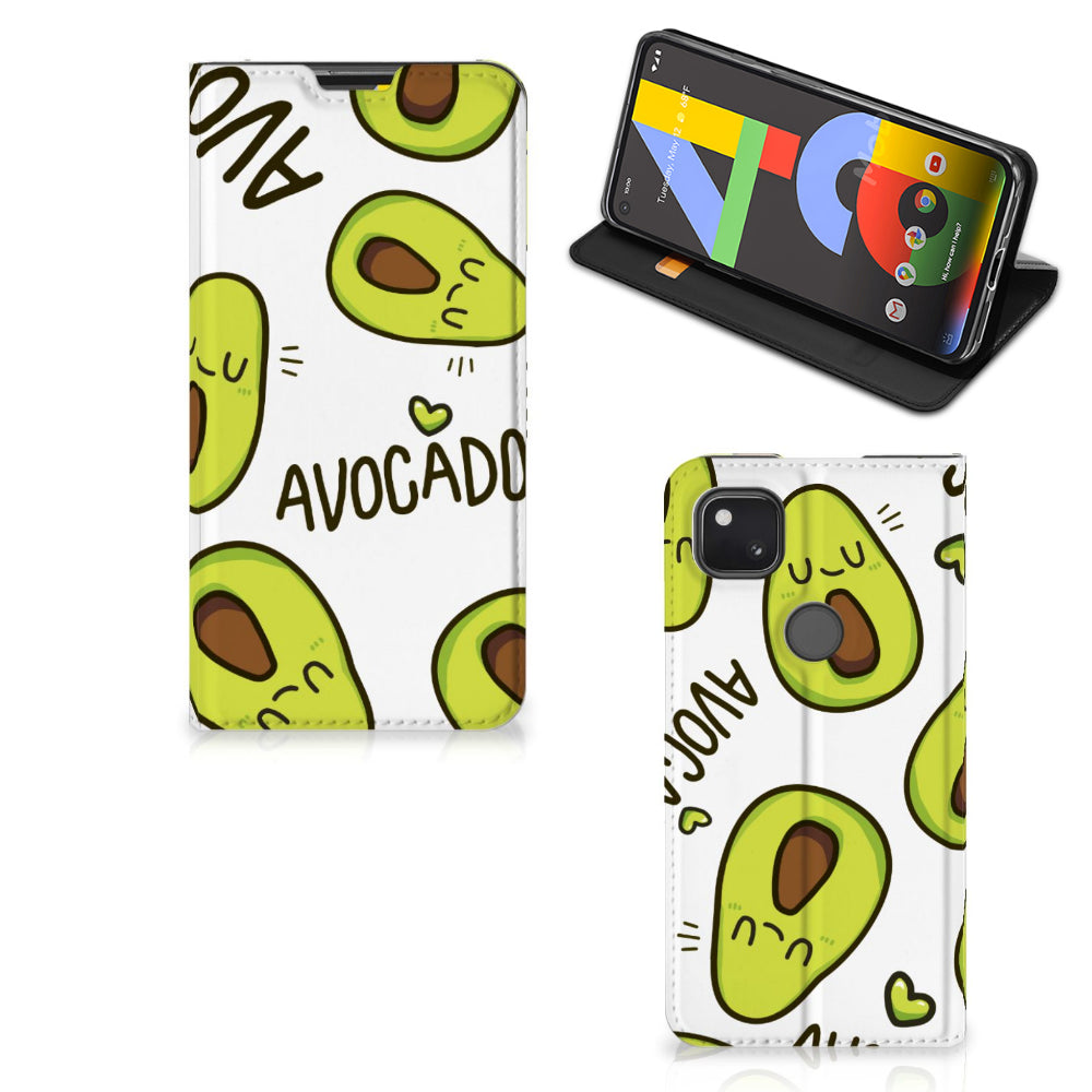 Google Pixel 4a Magnet Case Avocado Singing