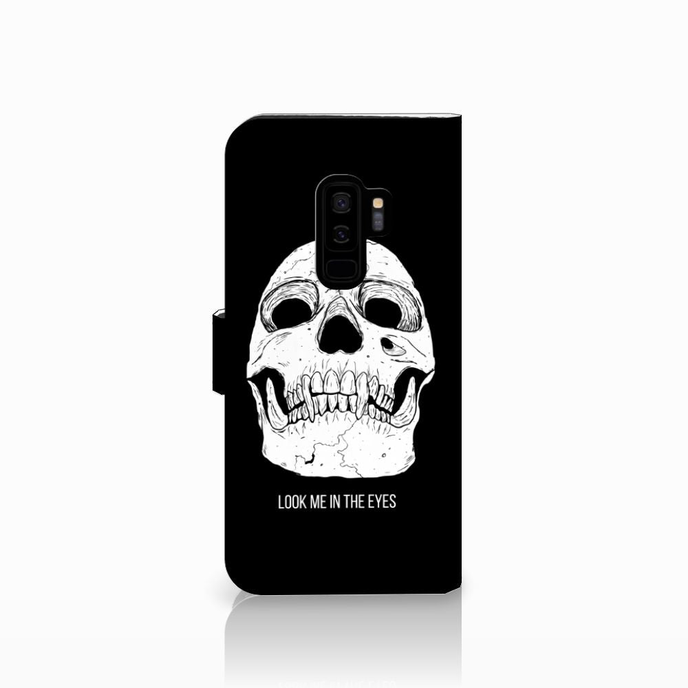 Telefoonhoesje met Naam Samsung Galaxy S9 Plus Skull Eyes