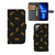 Telefoonhoesje met Pasjes voor iPhone 13 Pro Max Leopards met luipaardprint en ruimte voor drie pasjes.