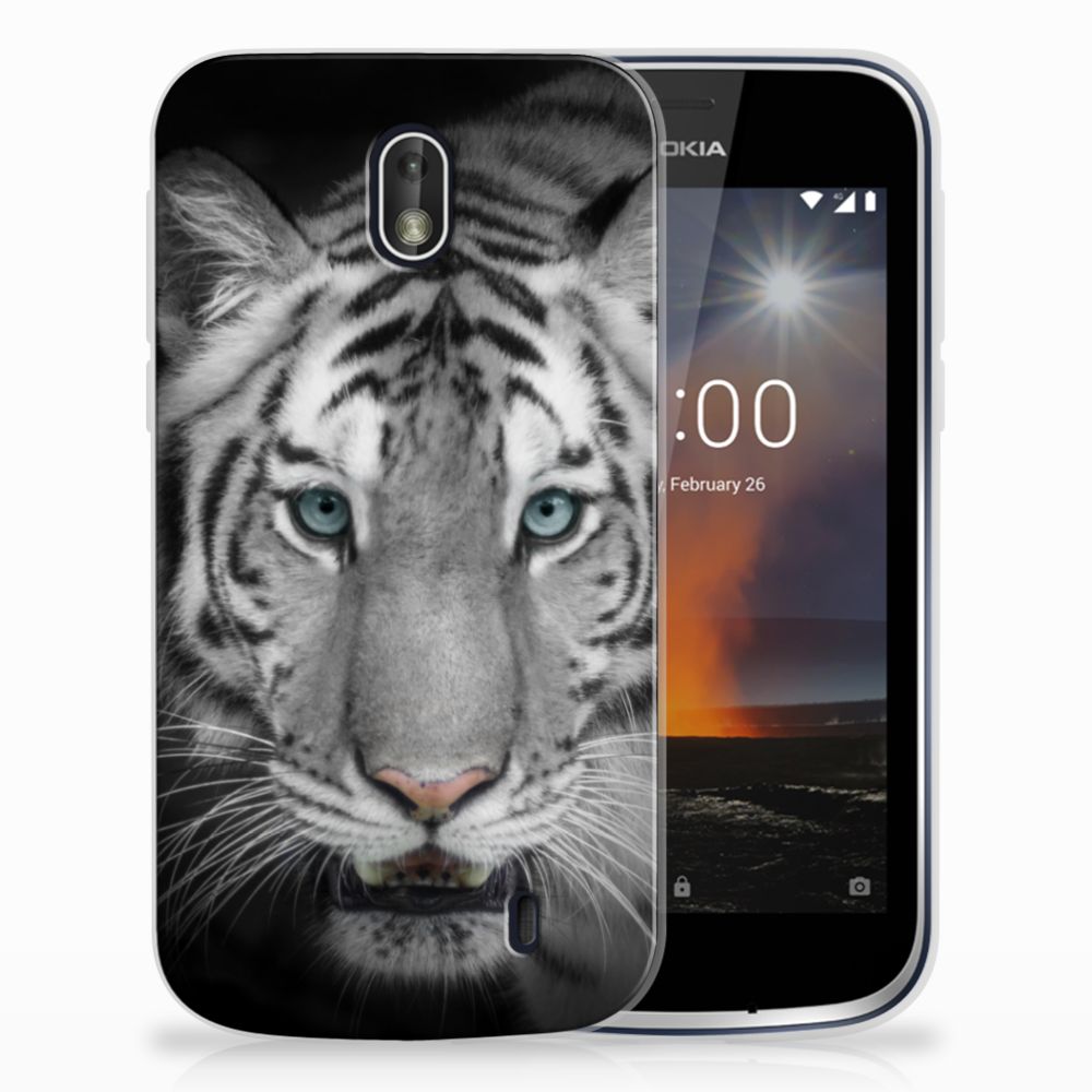 Nokia 1 TPU Hoesje Tijger