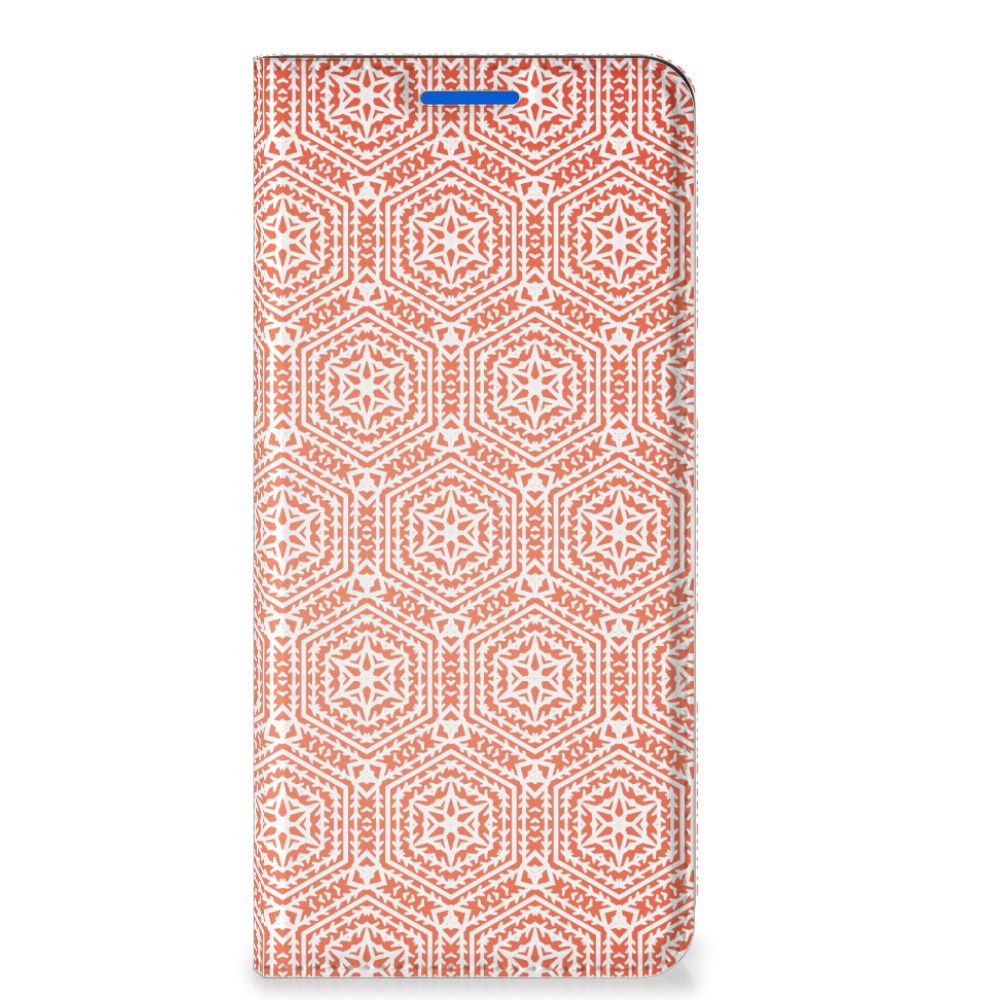 OPPO Reno6 5G Hoesje met Magneet Pattern Orange - B2C Telecom