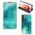 Bookcase Samsung Galaxy S21 Painting Blue