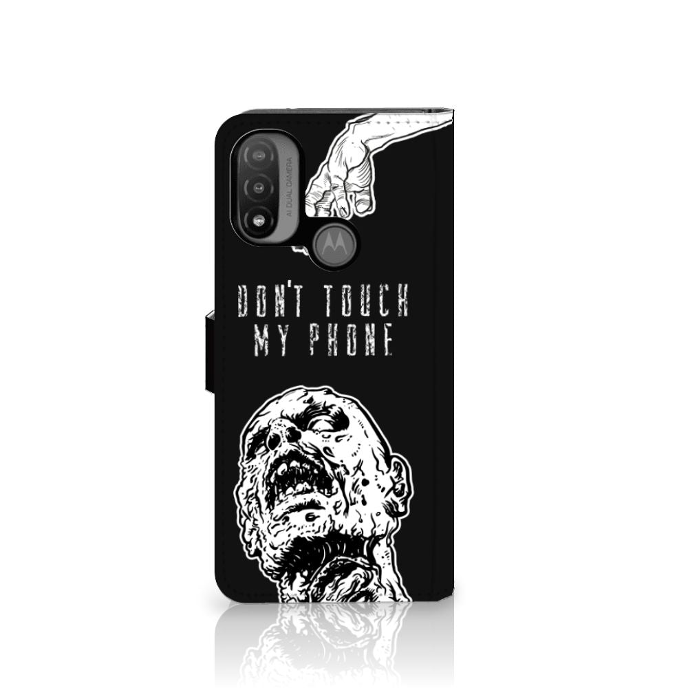 Portemonnee Hoesje Motorola Moto E20 | E30 | E40 Zombie