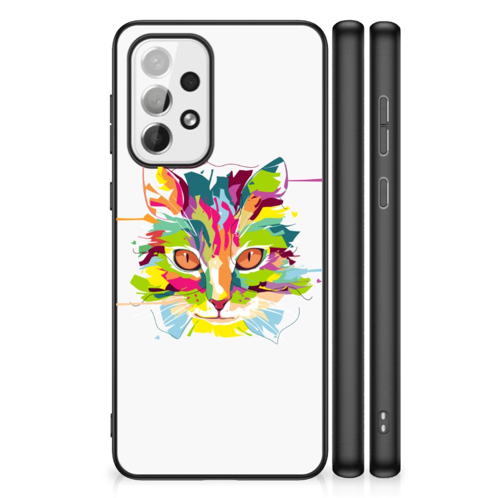 Samsung Galaxy A73 Hoesje Cat Color B2C Telecom