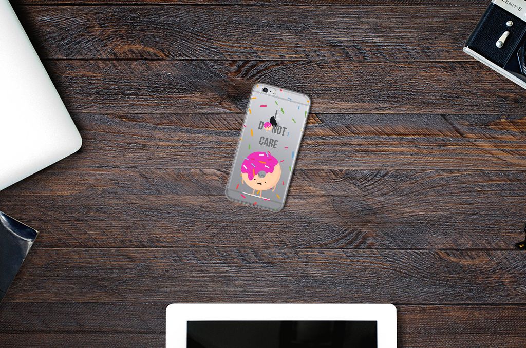 Apple iPhone 6 | 6s Siliconen Case Donut Roze