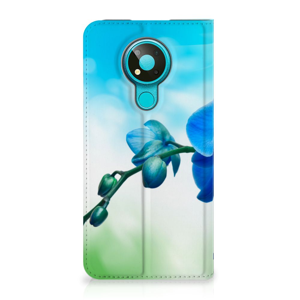 Nokia 3.4 Smart Cover Orchidee Blauw - Cadeau voor je Moeder - B2C Telecom