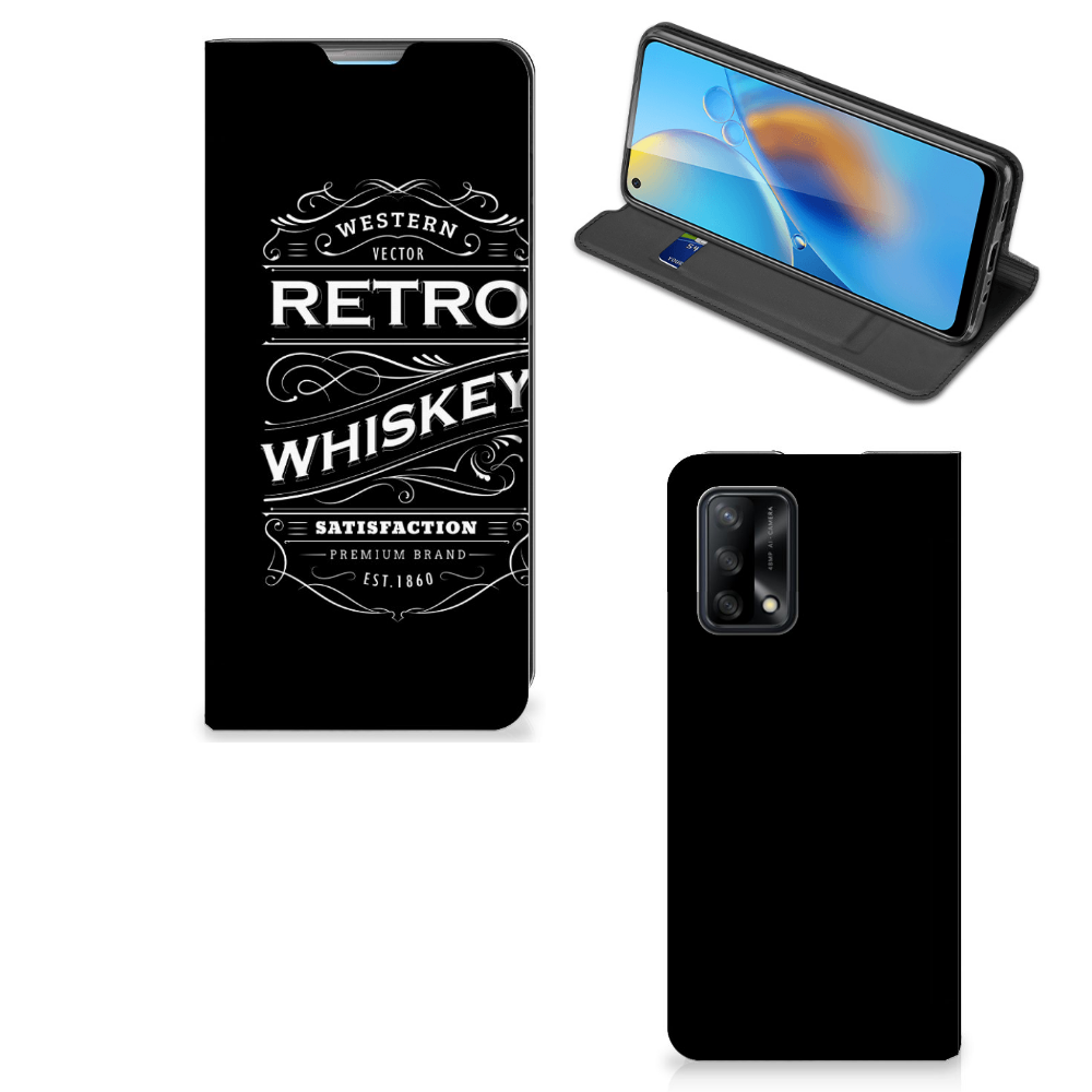 OPPO A74 4G Flip Style Cover Whiskey - B2C Telecom