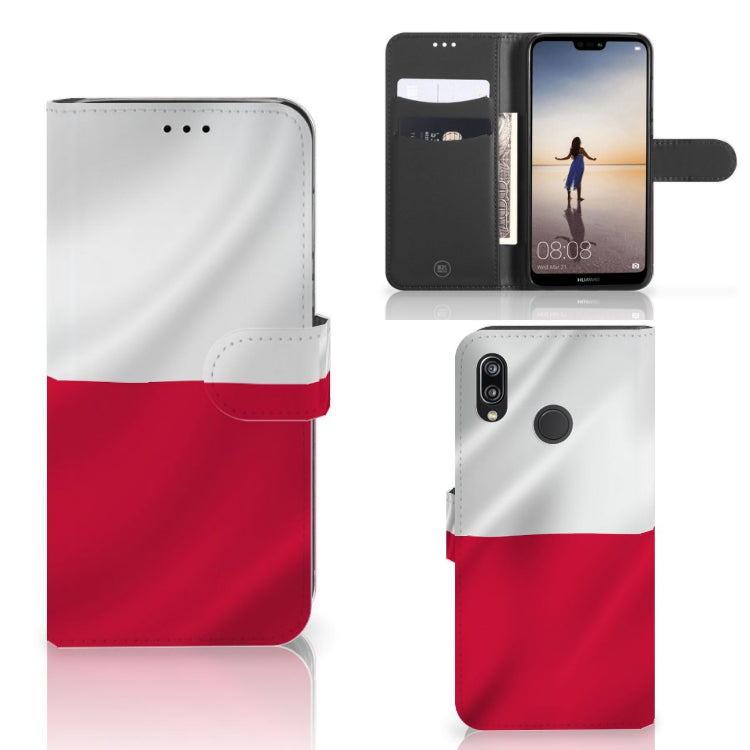 Huawei P20 Lite Bookstyle Case Polen