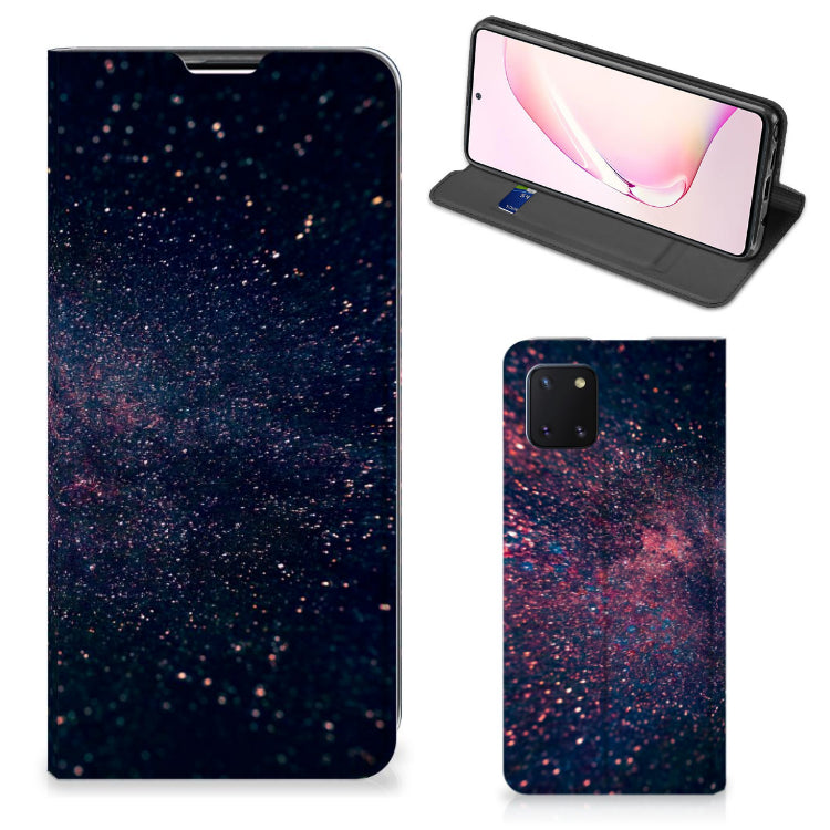 Samsung Galaxy Note 10 Lite Stand Case Stars