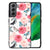Samsung Galaxy S21FE Bloemen Hoesje Butterfly Roses