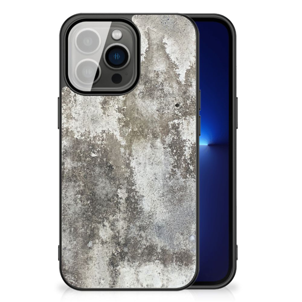 iPhone 13 Pro Marmeren Print Telefoonhoesje Beton Print B2C Telecom