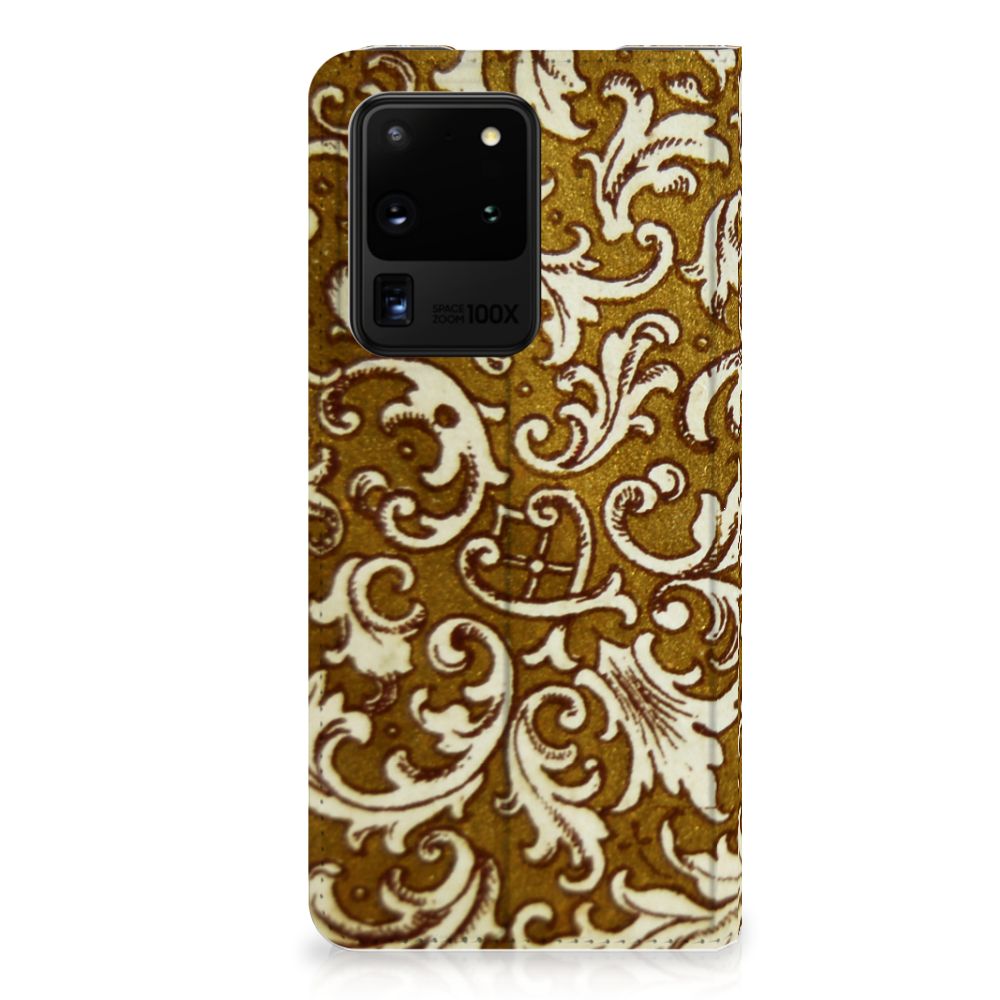 Telefoon Hoesje Samsung Galaxy S20 Ultra Barok Goud - B2C Telecom