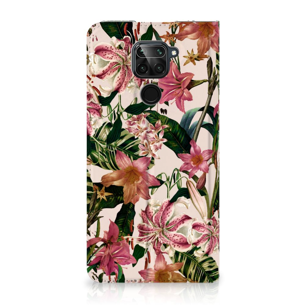 Xiaomi Redmi Note 9 Smart Cover Flowers - B2C Telecom