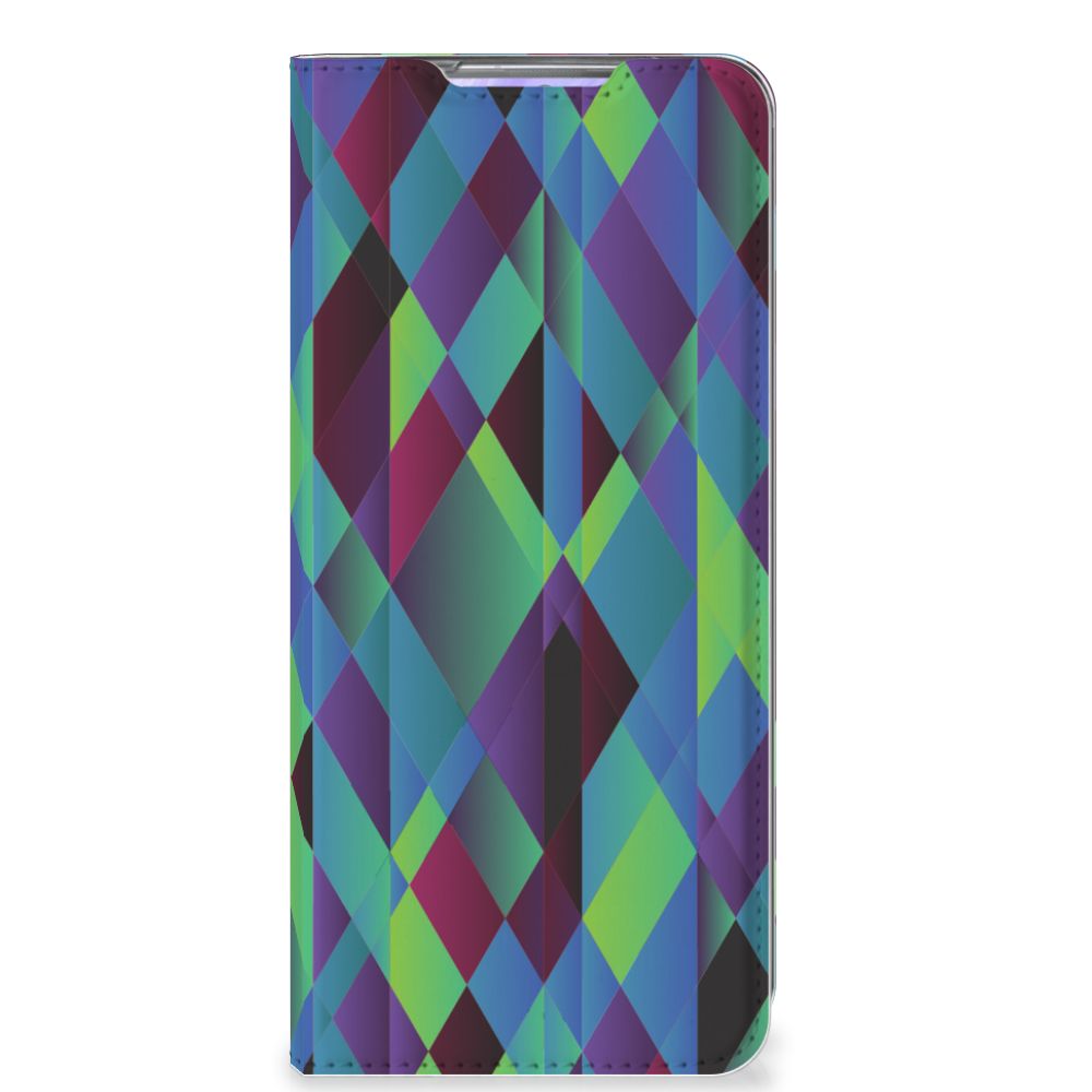 Samsung Galaxy S20 Plus Stand Case Abstract Green Blue - B2C Telecom