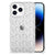 iPhone 14 Pro Doorzichtige Silicone Hoesje Stripes Dots