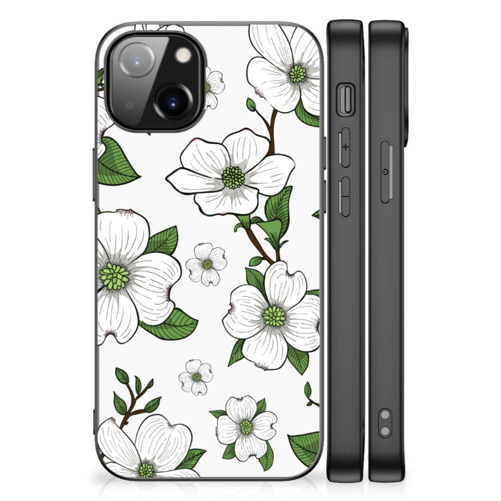 Apple iPhone 13 Bloemen Hoesje Dogwood Flowers B2C Telecom
