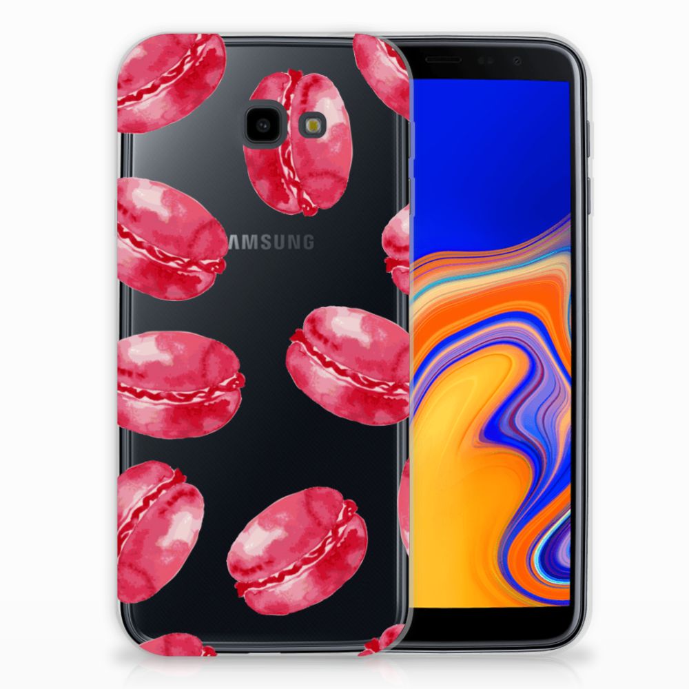 Samsung Galaxy J4 Plus (2018) Siliconen Case Pink Macarons