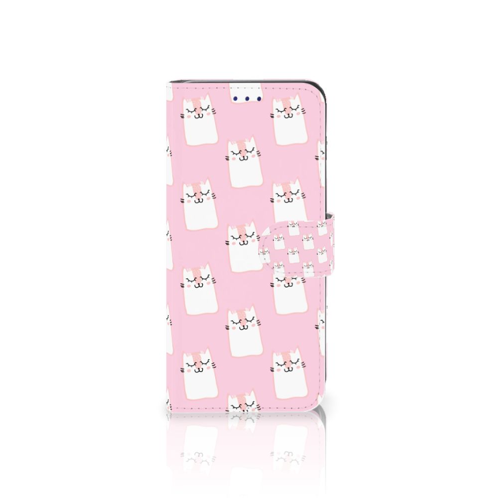 Samsung Galaxy S10 Telefoonhoesje met Pasjes Sleeping Cats