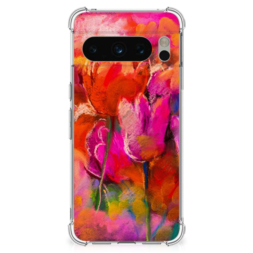 Back Cover Google Pixel 8 Pro Tulips