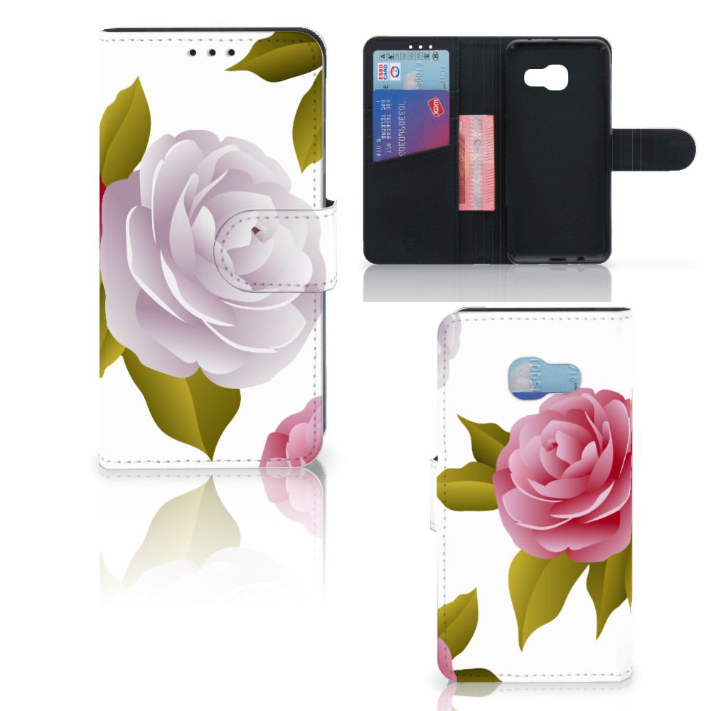 Samsung Galaxy A3 2017 Hoesje Roses