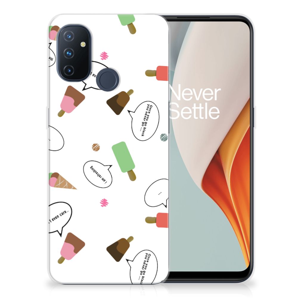 OnePlus Nord N100 Siliconen Case IJsjes