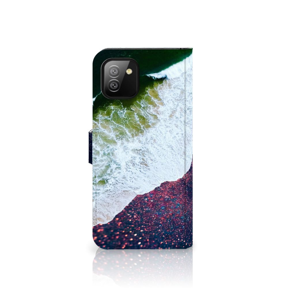 Samsung Galaxy A03 Book Case Sea in Space