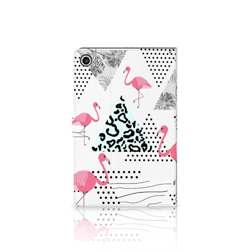 Lenovo Tab M10 Plus 3rd Gen 10.6 inch Flip Case Flamingo Triangle
