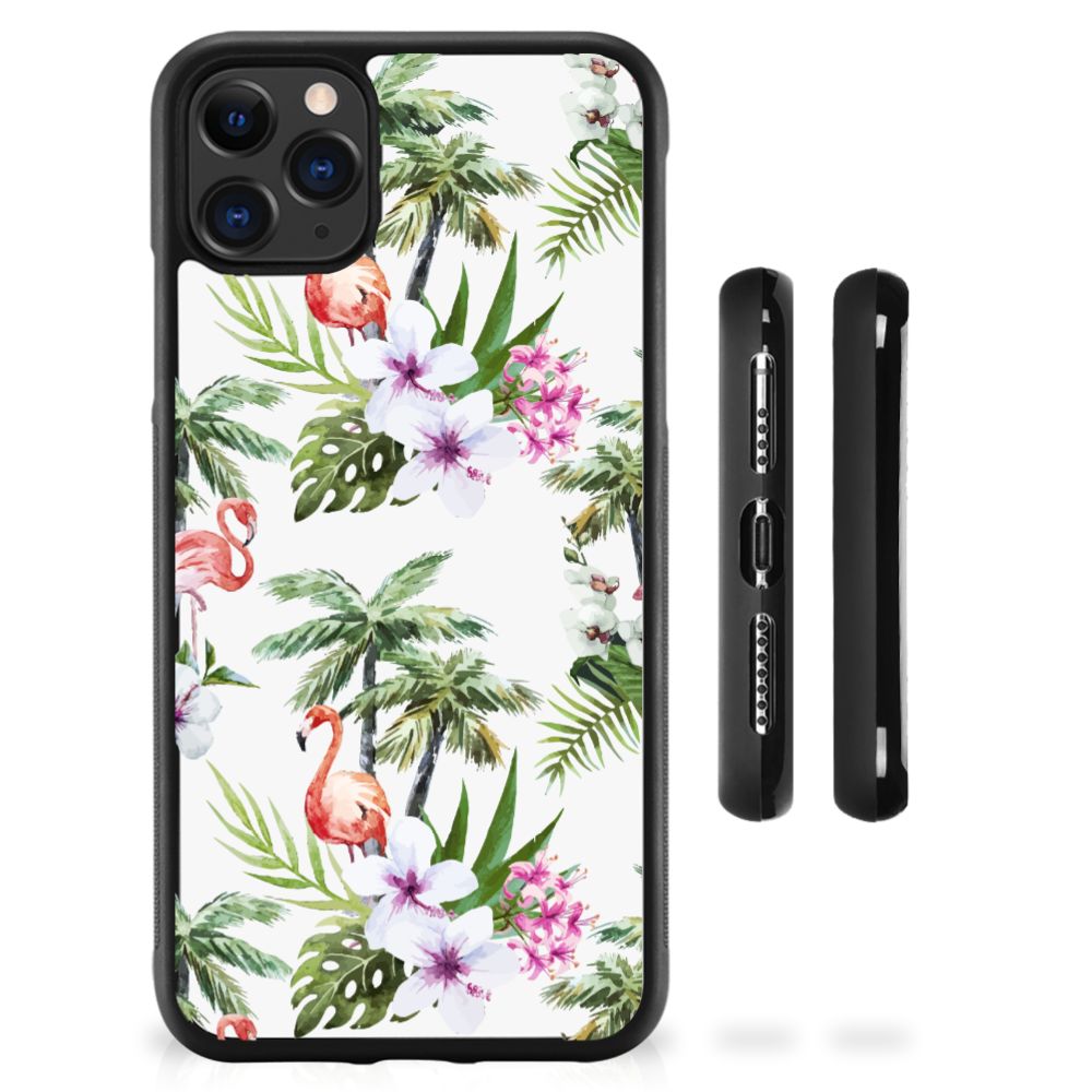 Apple iPhone 11 Pro Max Back Cover Flamingo Palms B2C Telecom
