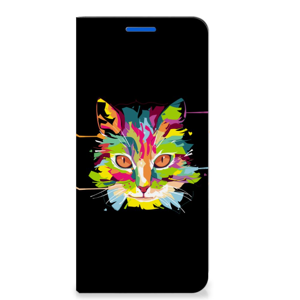 OPPO Reno6 5G Magnet Case Cat Color