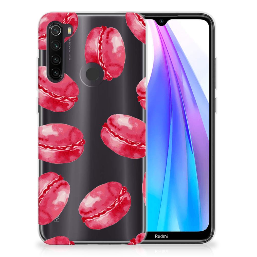 Xiaomi Redmi Note 8T Siliconen Case Pink Macarons