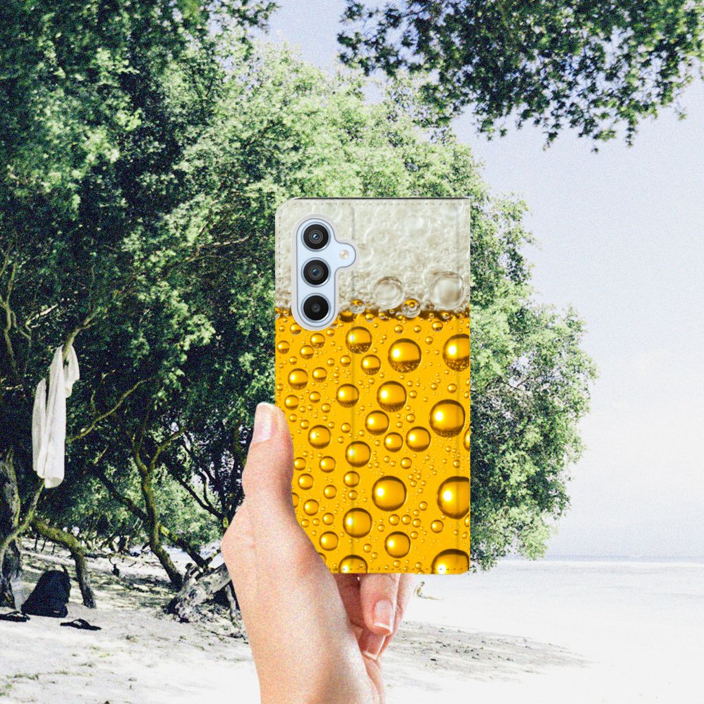 Samsung Galaxy A54 Flip Style Cover Bier - B2C Telecom