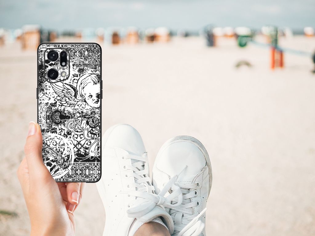 Telefoonhoesje OPPO Find X5 Pro Skulls Angel B2C Telecom