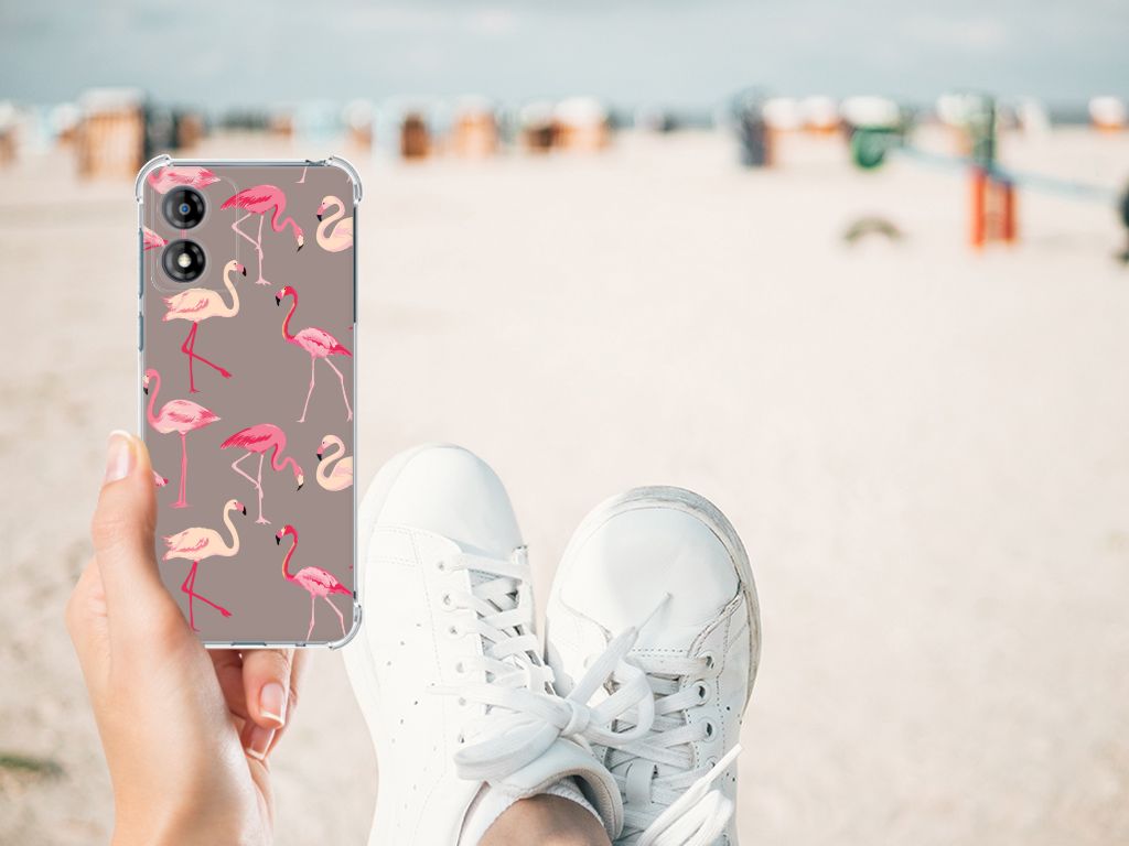 Motorola Moto E13 Case Anti-shock Flamingo B2C Telecom