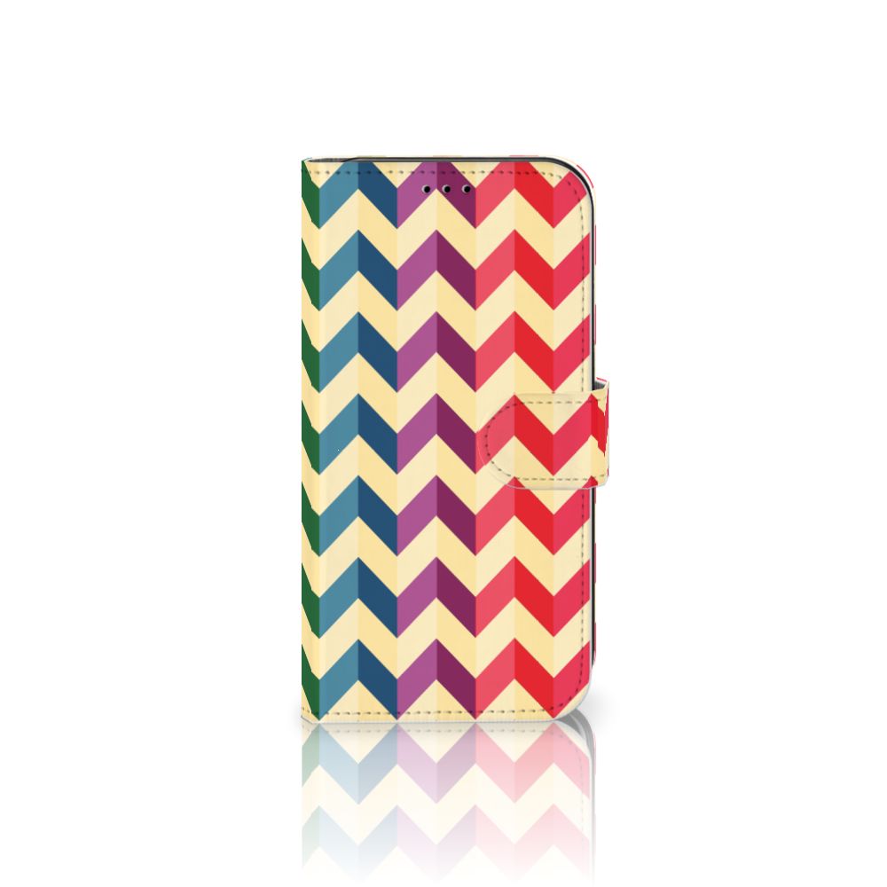 Apple iPhone 11 Telefoon Hoesje Zigzag Multi Color