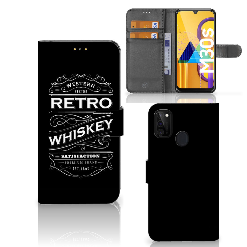 Samsung Galaxy M21 | M30s Book Cover Whiskey