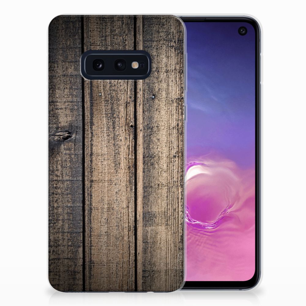 Samsung Galaxy S10e Bumper Hoesje Steigerhout