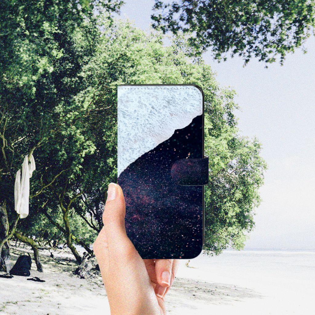 Samsung Galaxy A34 Book Case Sea in Space