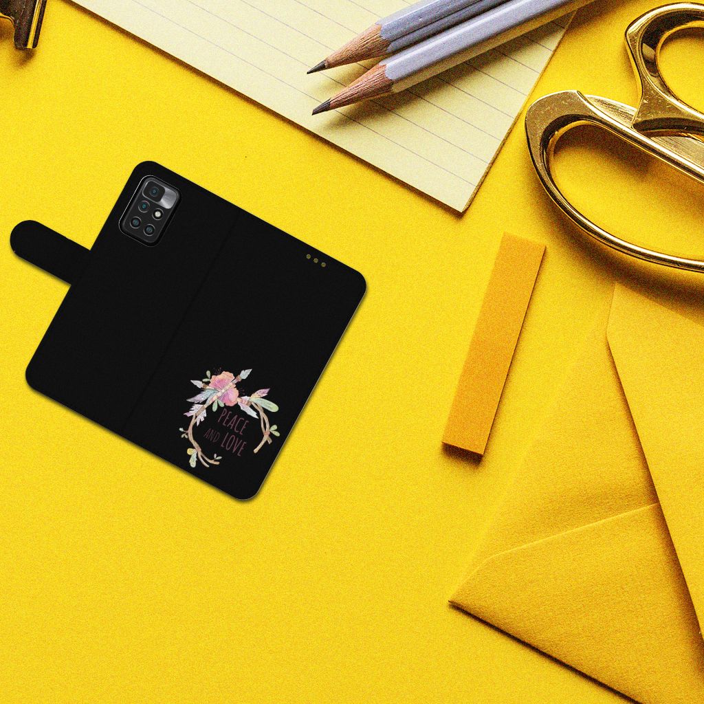 Xiaomi Redmi 10 Leuk Hoesje Boho Text