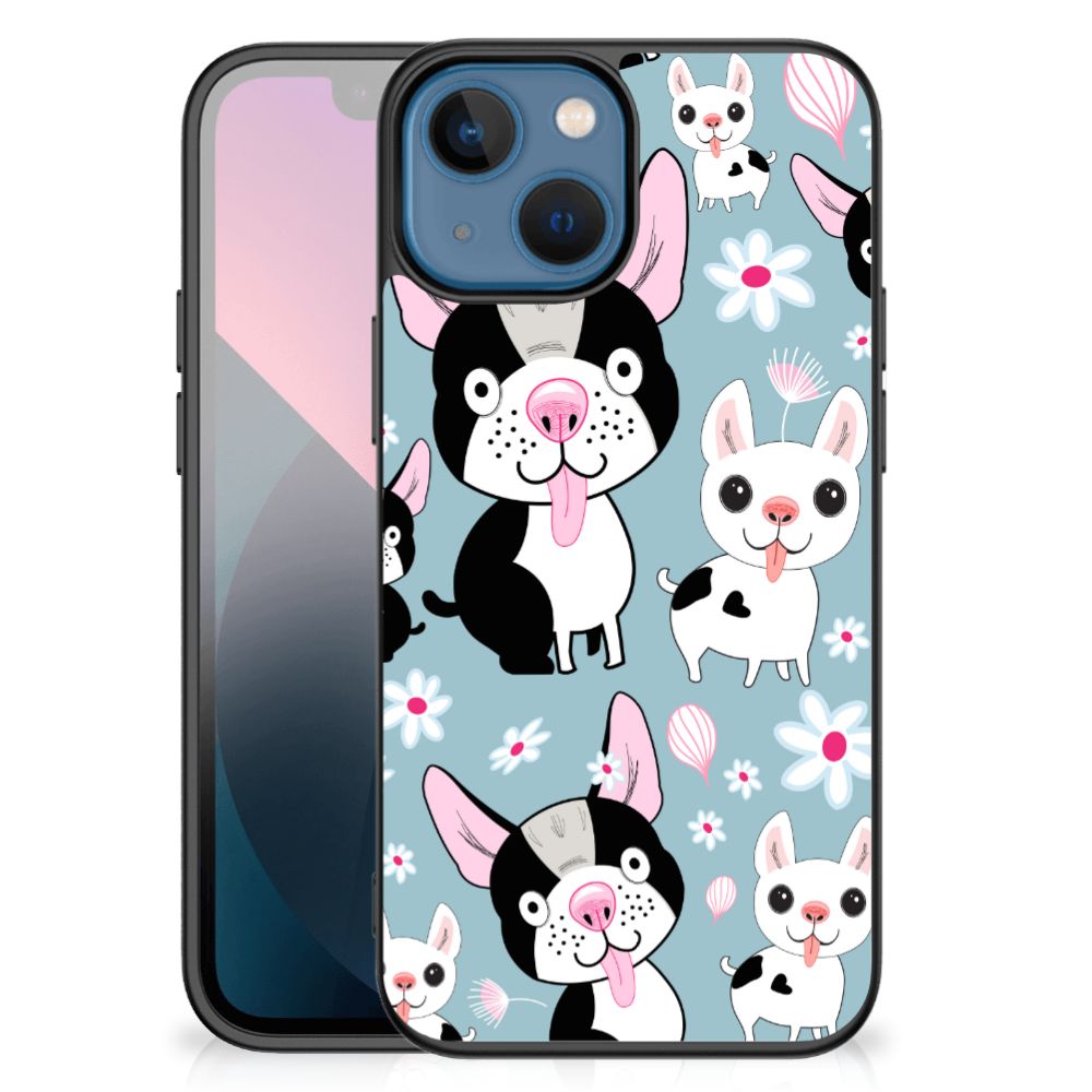 Apple iPhone 13 mini Dierenprint Telefoonhoesje Hondjes