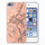 Apple iPod Touch 5 | 6 TPU Siliconen Hoesje Marmer Oranje