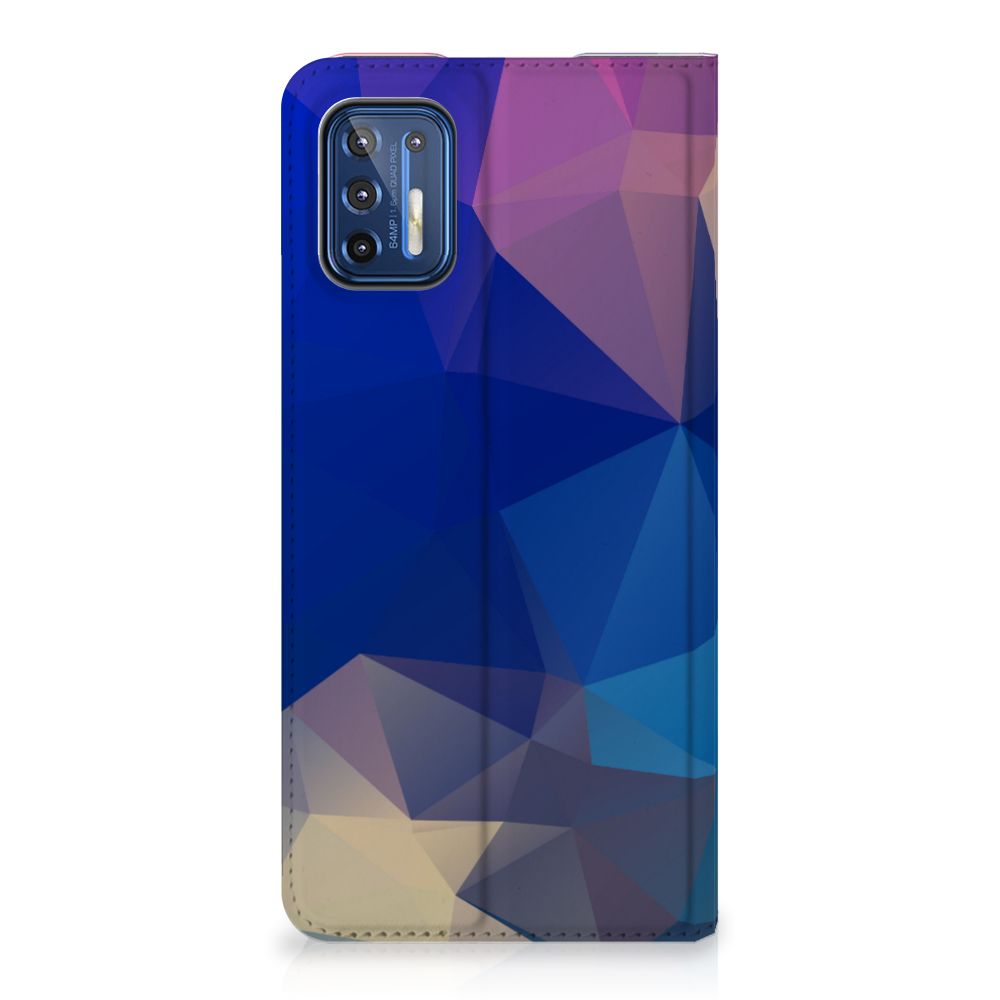 Motorola Moto G9 Plus Stand Case Polygon Dark - B2C Telecom