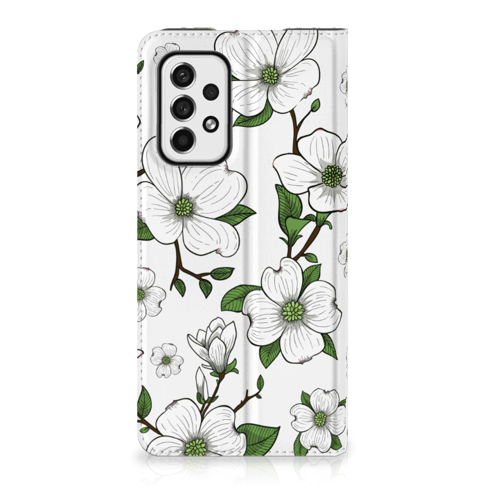 Samsung Galaxy A73 Smart Cover Dogwood Flowers - B2C Telecom