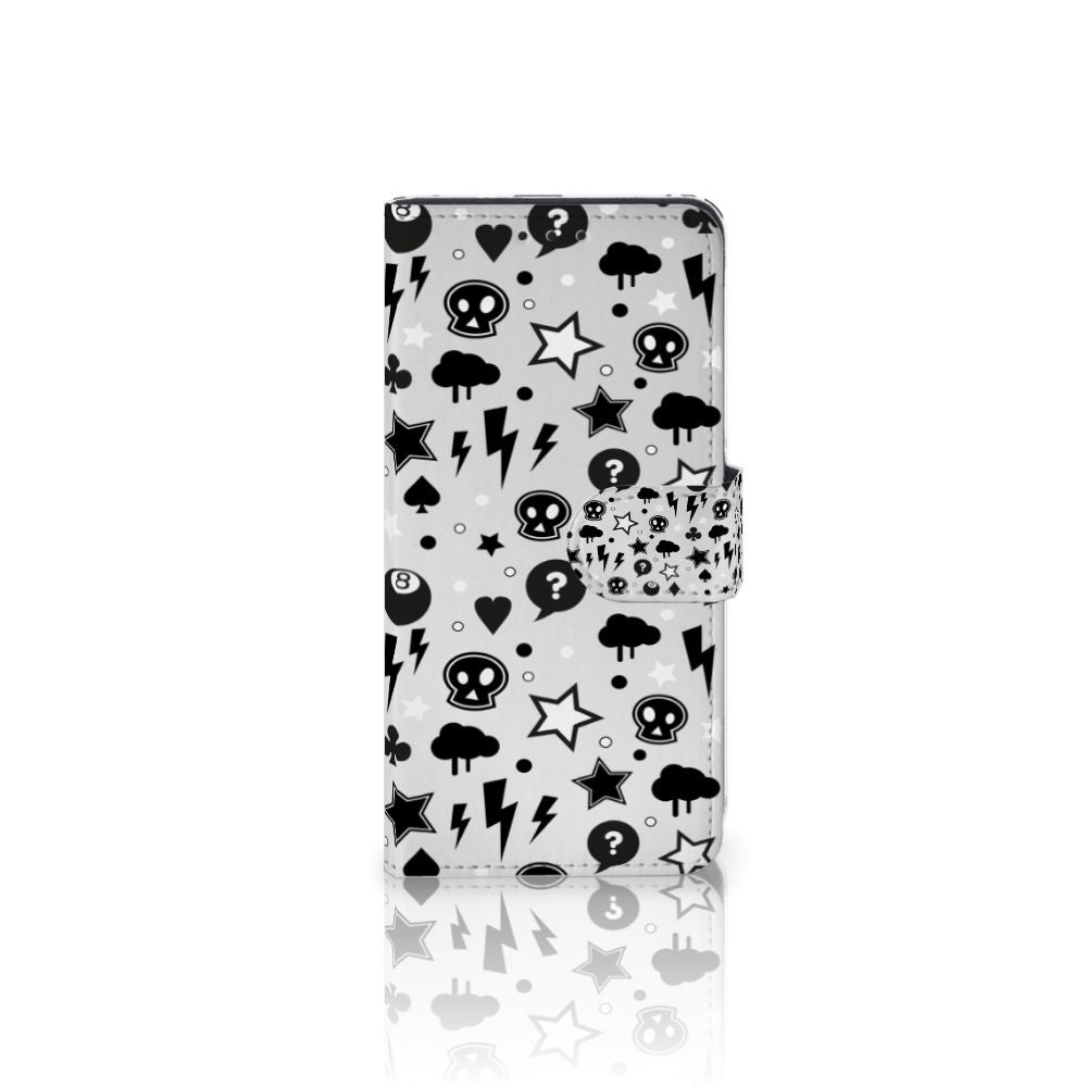 Telefoonhoesje met Naam Huawei P40 Silver Punk